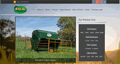 Desktop Screenshot of kingagproducts.com